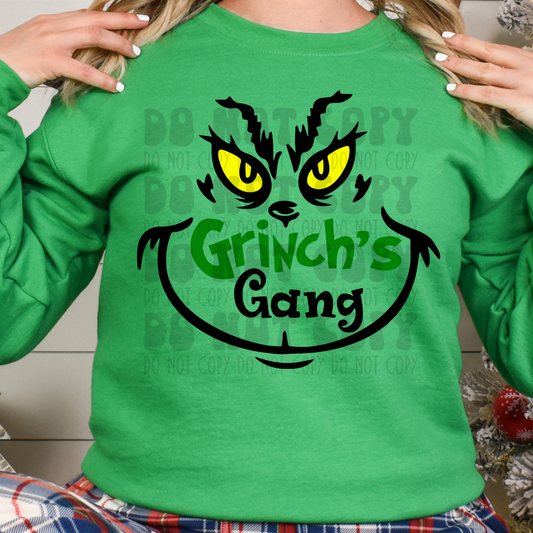 GREEN GUY GANG - DTF TRANSFER