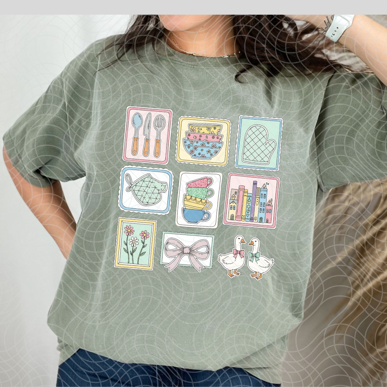 THRIFTING VIBES - DTF TRANSFER