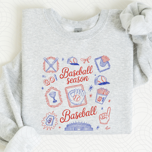 BASEBALL SEASON - DTF TRANSFER