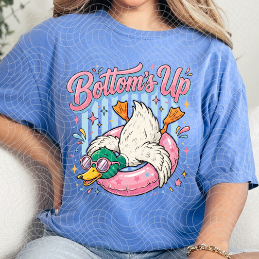 BOTTOMS UP - DTF TRANSFER