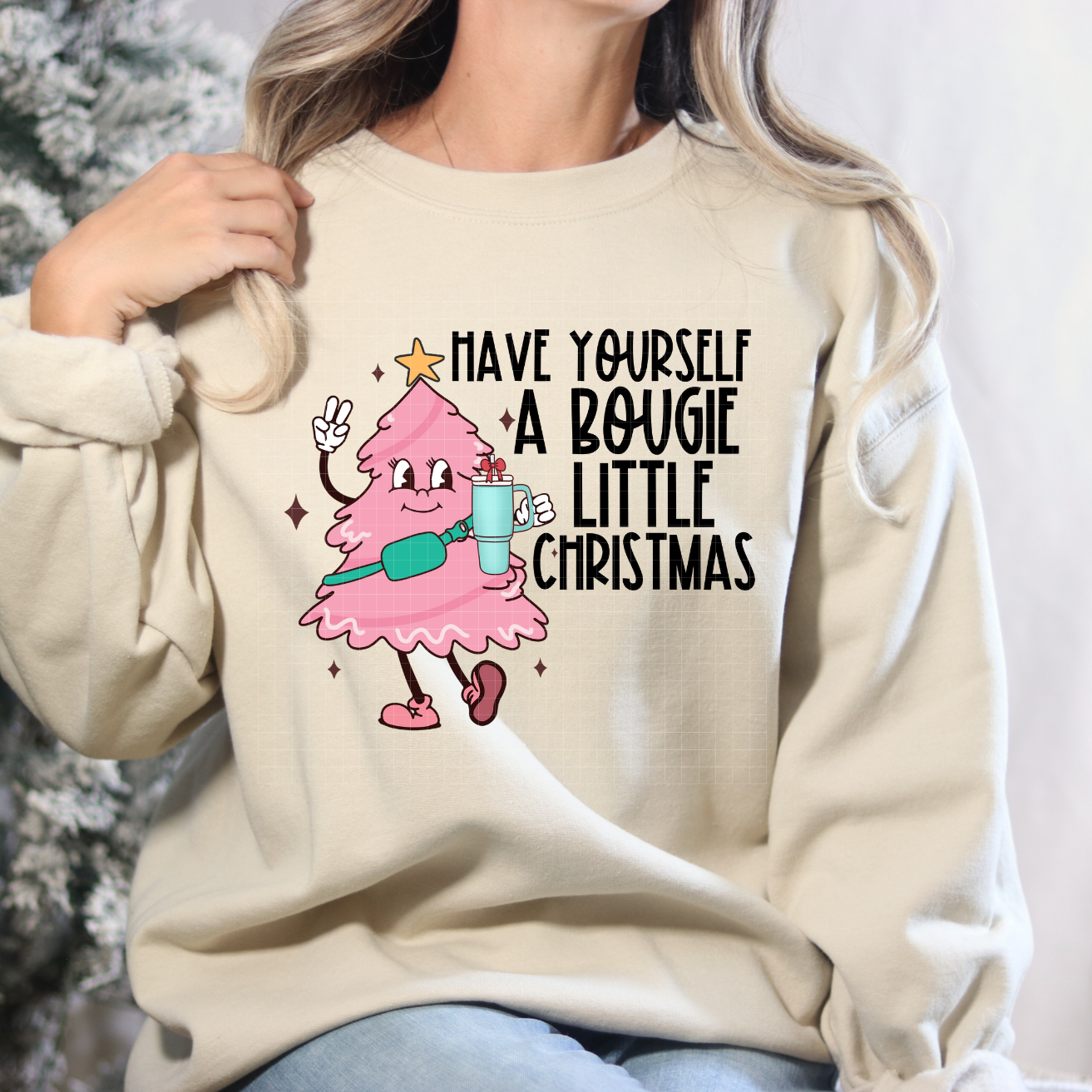 BOUGIE LITTLE CHRISTMAS - DTF TRANSFER