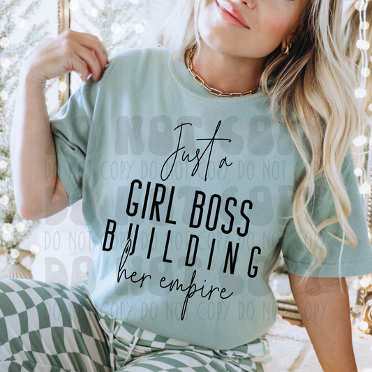 GIRL BOSS - DTF TRANSFER