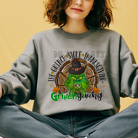 GRINCHGIVING - DTF TRANSFER