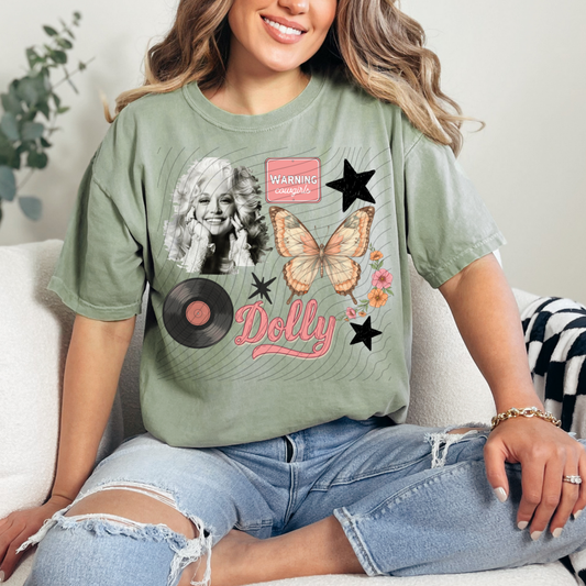 DOLLY COLLAGE - DTF TRANSFER