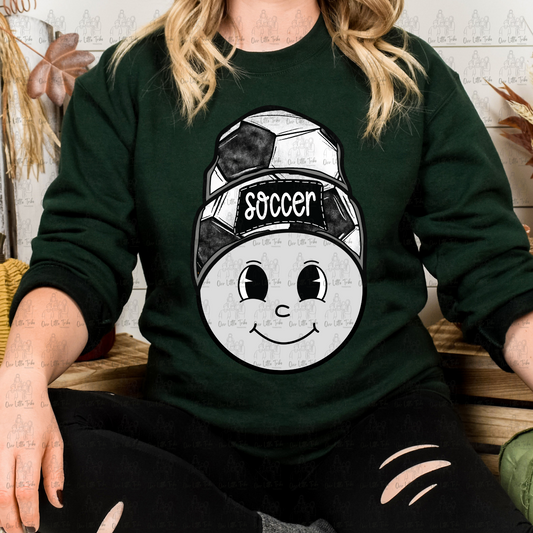 SOCCER SMILEY - DTF TRANSFER