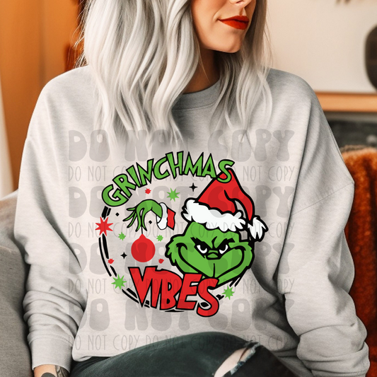 GRINCHMAS VIBES - DTF TRANSFER