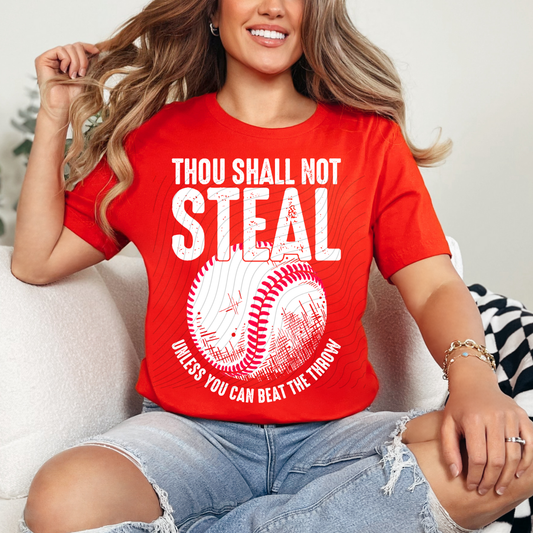 THOU SHALL NOT STEAL - DTF TRANSFER