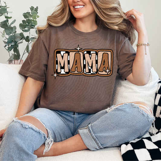 MAMA PLAID - DTF TRANSFER
