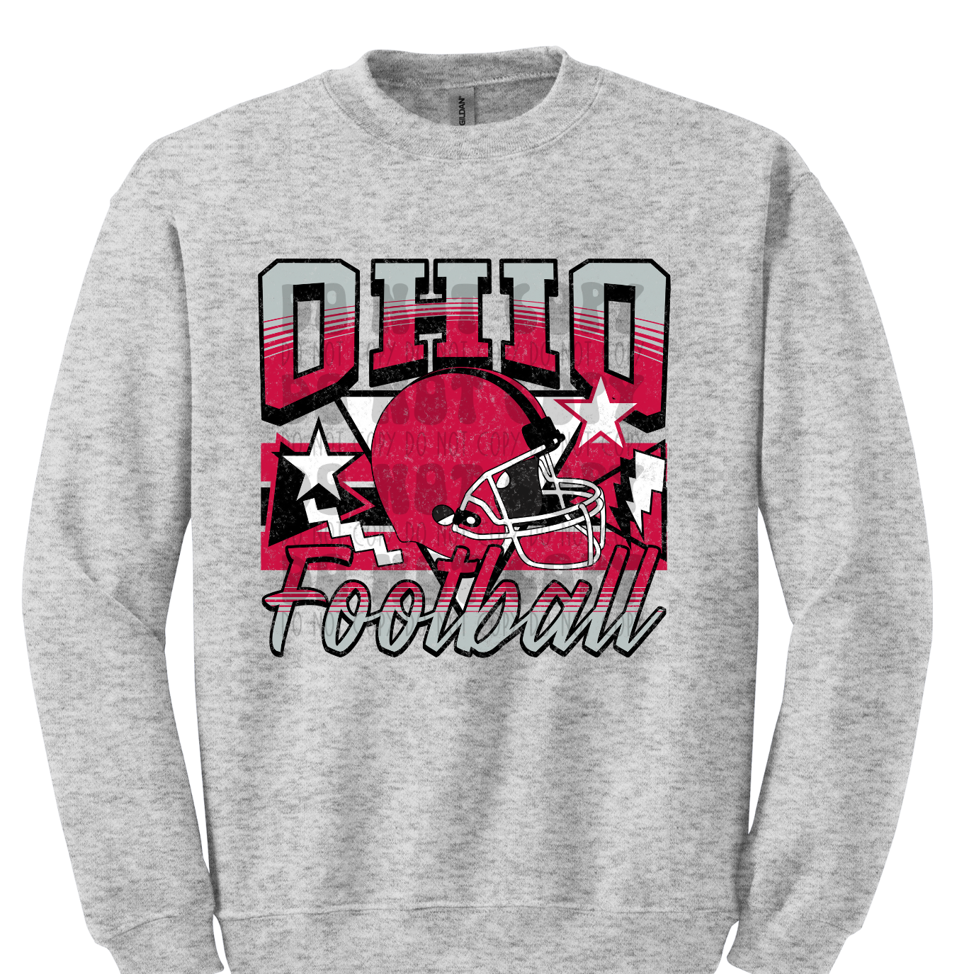OHIO FOOTBALL DISTRESS - DTF TRANSFER