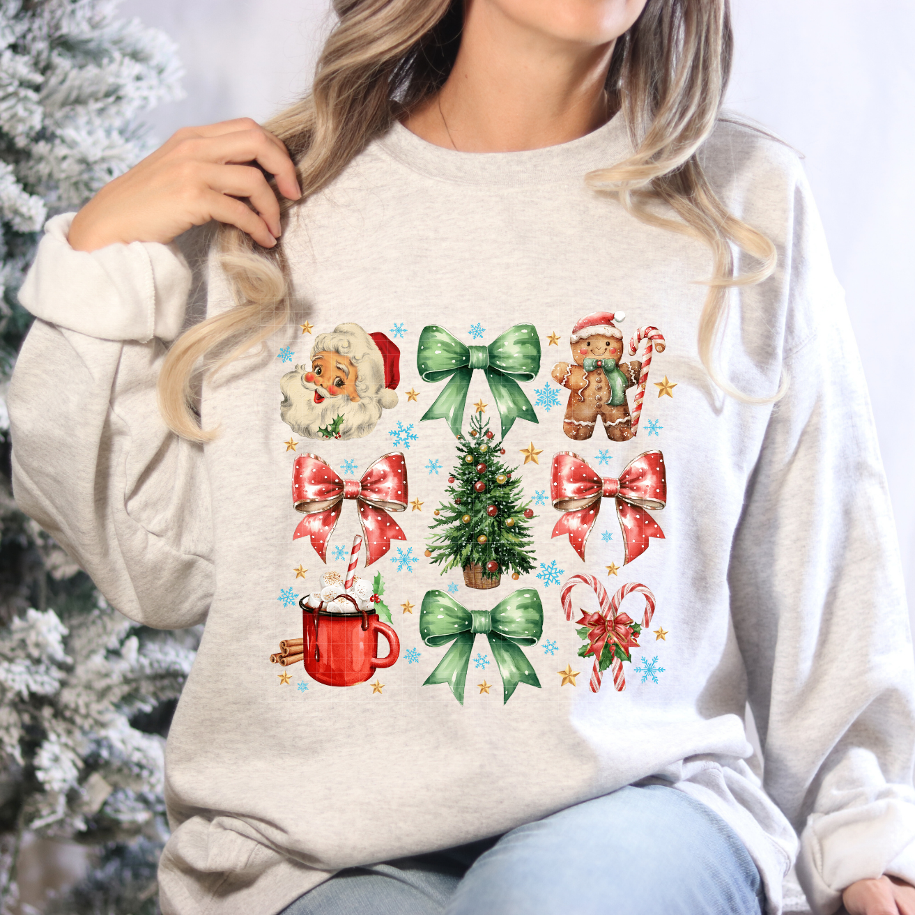 CHRISTMAS COLLAGE - DTF TRANSFER