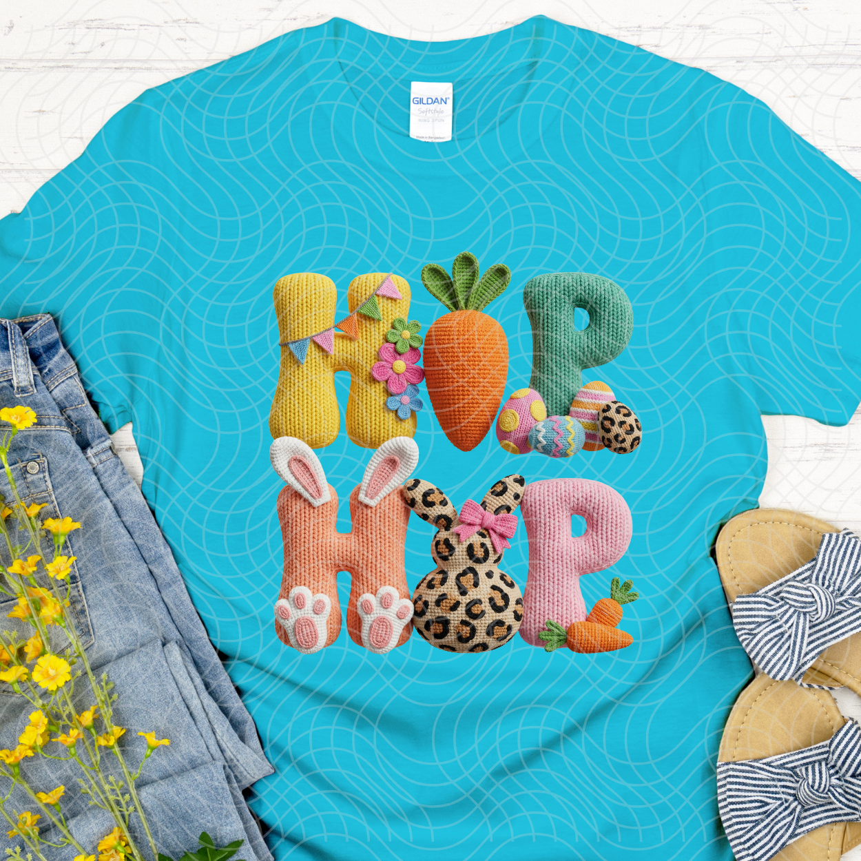 FAUX YARN HIP HOP - DTF TRANSFER