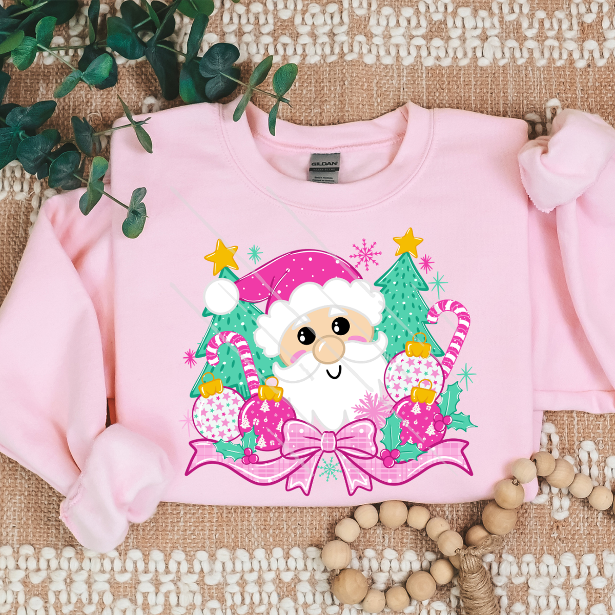 PINK SANTA - DTF TRANSFER