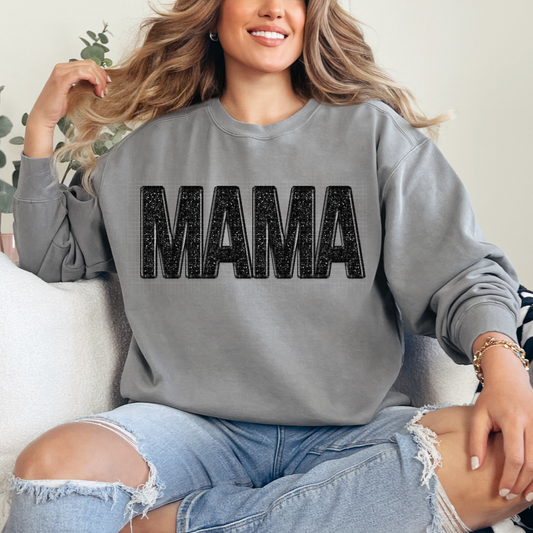 MAMA FAUX EMBROIDERY - DTF TRANSFER