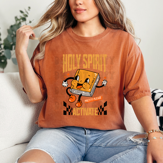 HOLY SPIRIT ACTIVATE - DTF TRANSFER