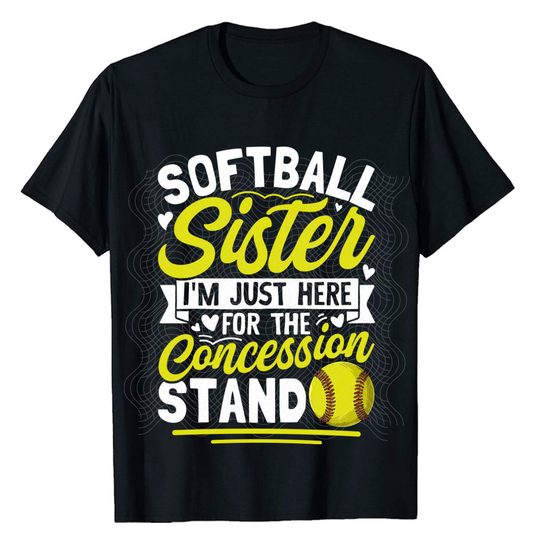 SOFTBALL SISTER - DTF TRANSFER
