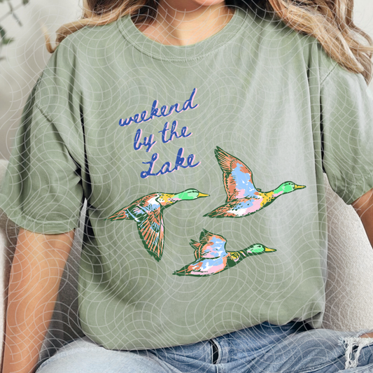 WEEKEND BY THE LAKE - DTF TRANSFER