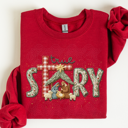 TRUE STORY FAUX YARN - DTF TRANSFER