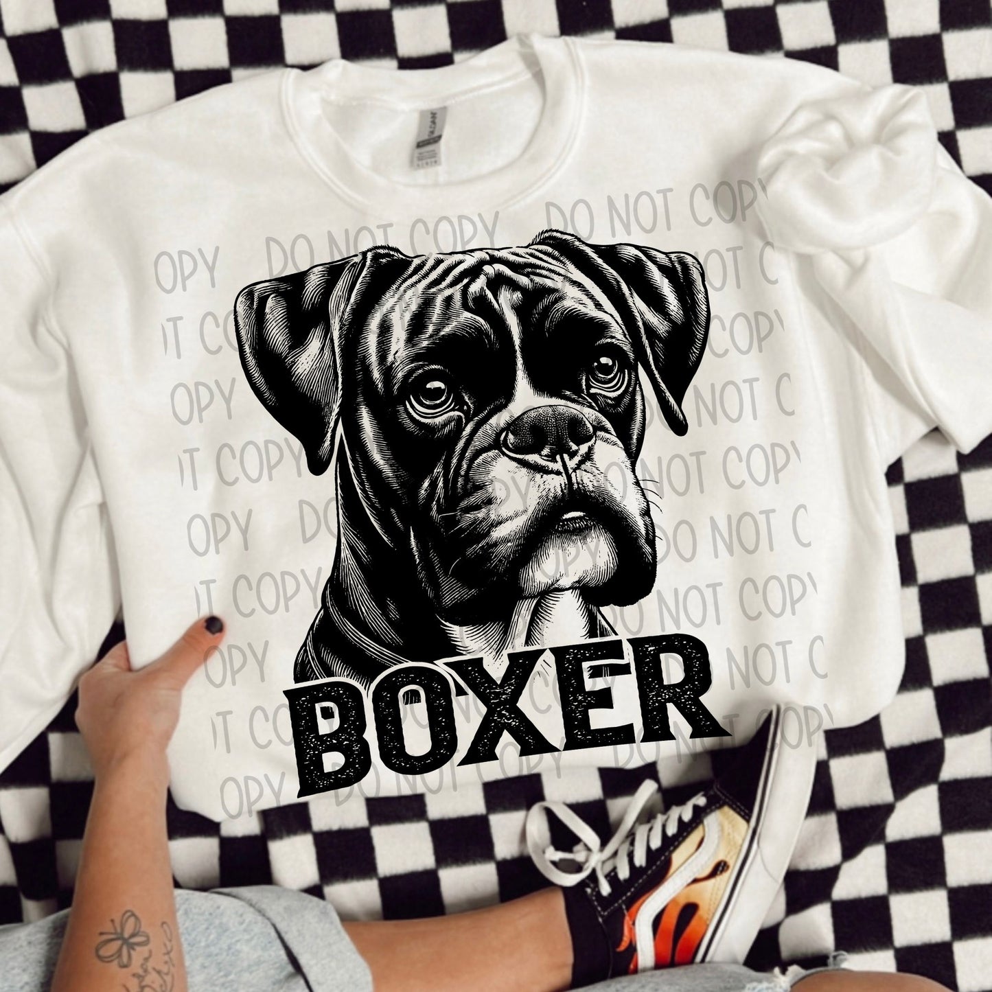 BOXER DOG - DTF TRANSFER
