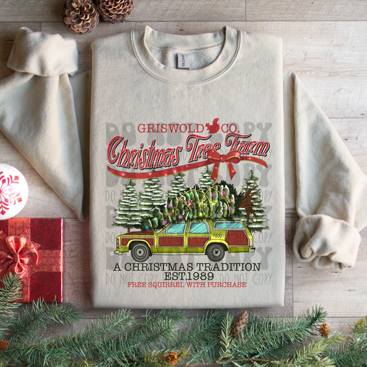 GRISWOLD TREE FARM - DTF TRANSFER