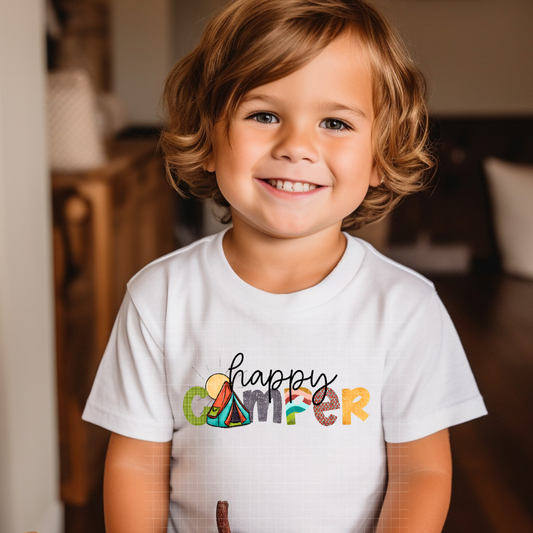 HAPPY CAMPER - DTF TRANSFER