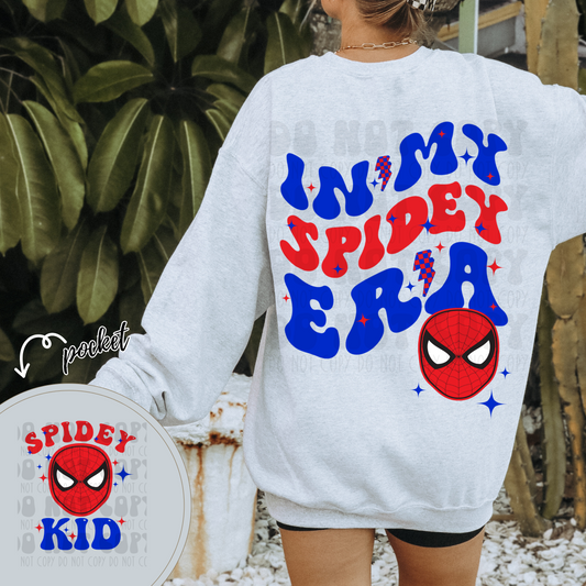 RED GUY KID ERA W/ POCKET - DTF TRANSFER