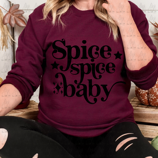 SPICE SPICE BABY - BLACK - DTF TRANSFER