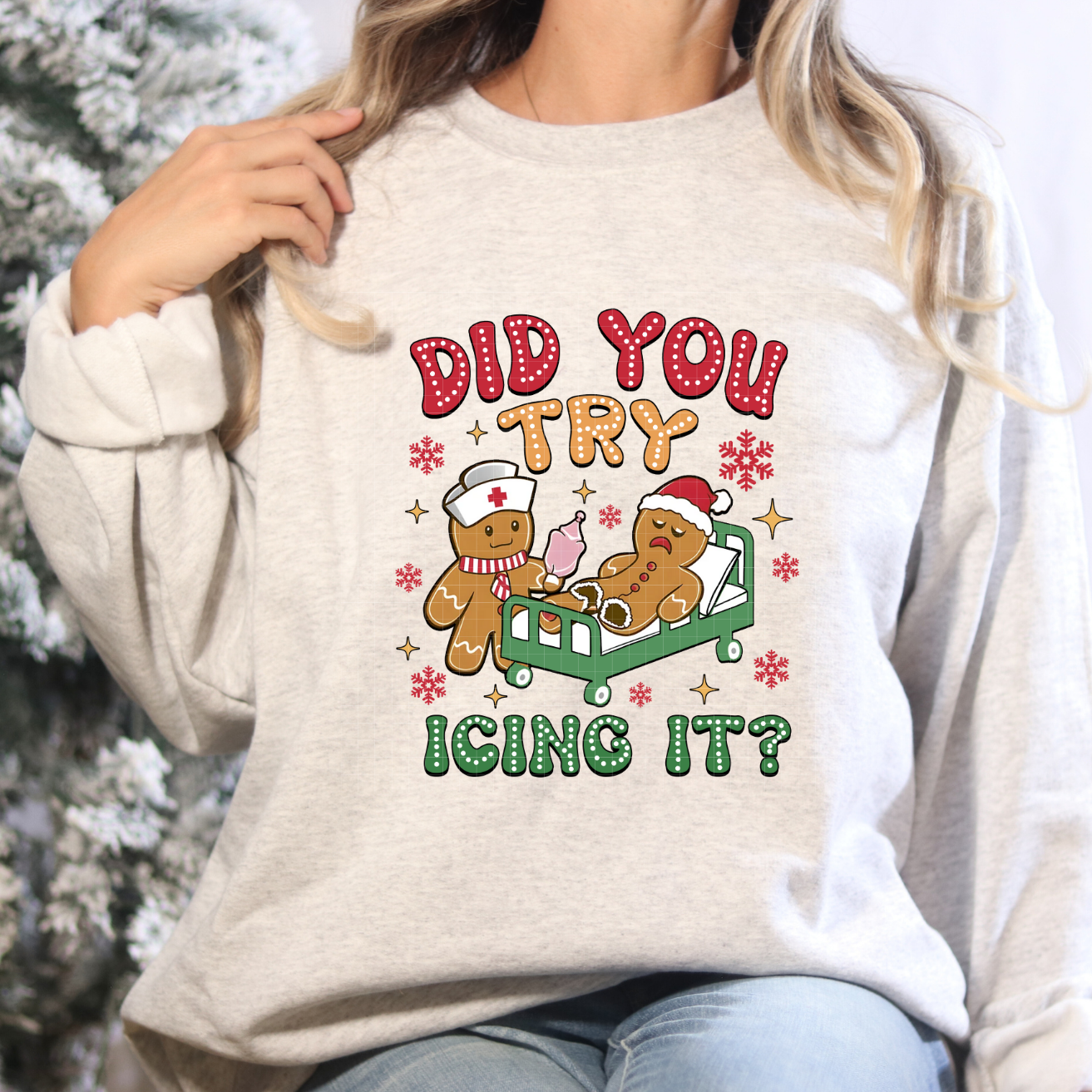 TRY ICIING IT - DTF TRANSFER