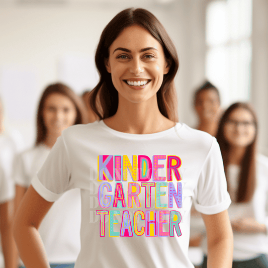 KINDERGARTEN TEACHER - DTF TRANSFER