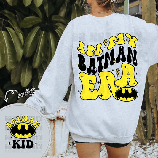 BAT KID ERA W/ POCKET - DTF TRANSFER