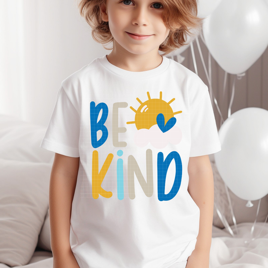 BE KIND BLUE - DTF TRANSFER
