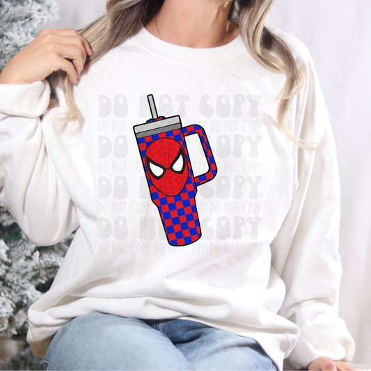 RED GUY CUP - DTF TRANSFER