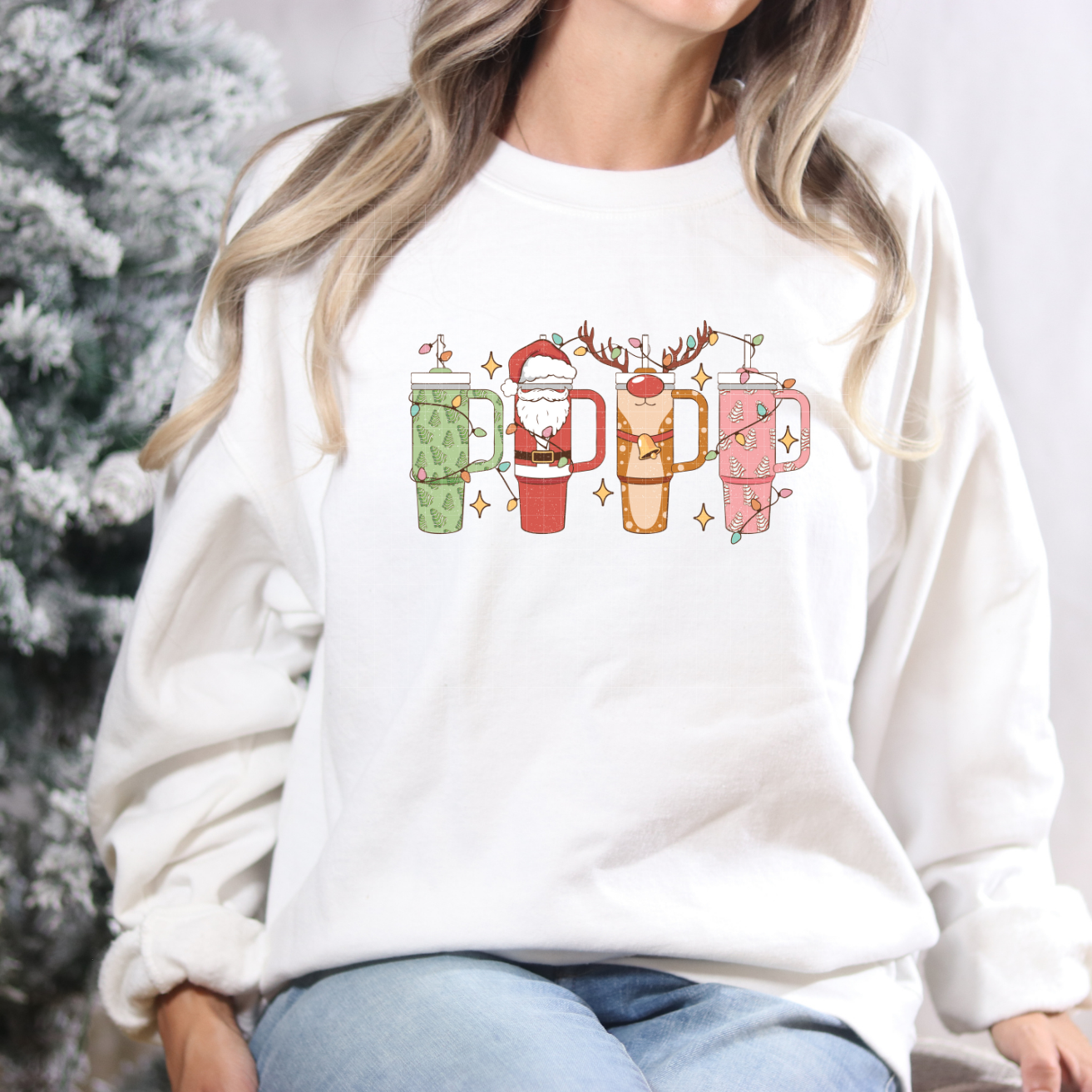 CHRISTMAS CUPS - DTF TRANSFER