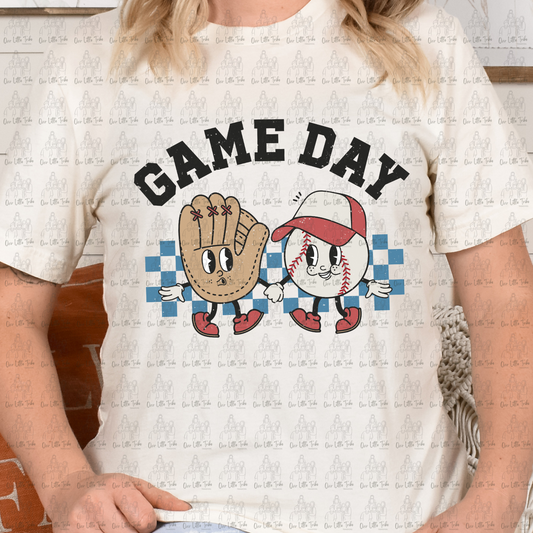 RETRO GAME DAY BASEBALL GUYS - DTF TRANSFER