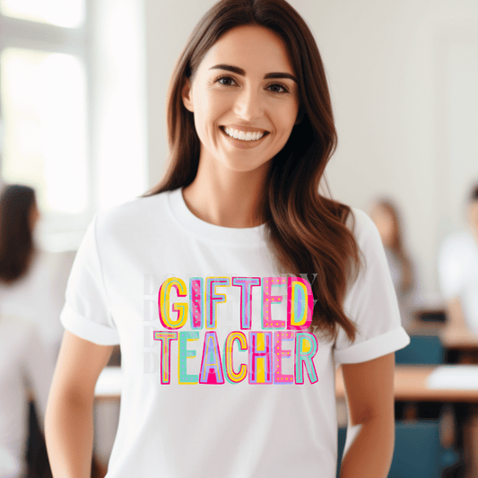 GIFTED TEACHER - DTF TRANSFER