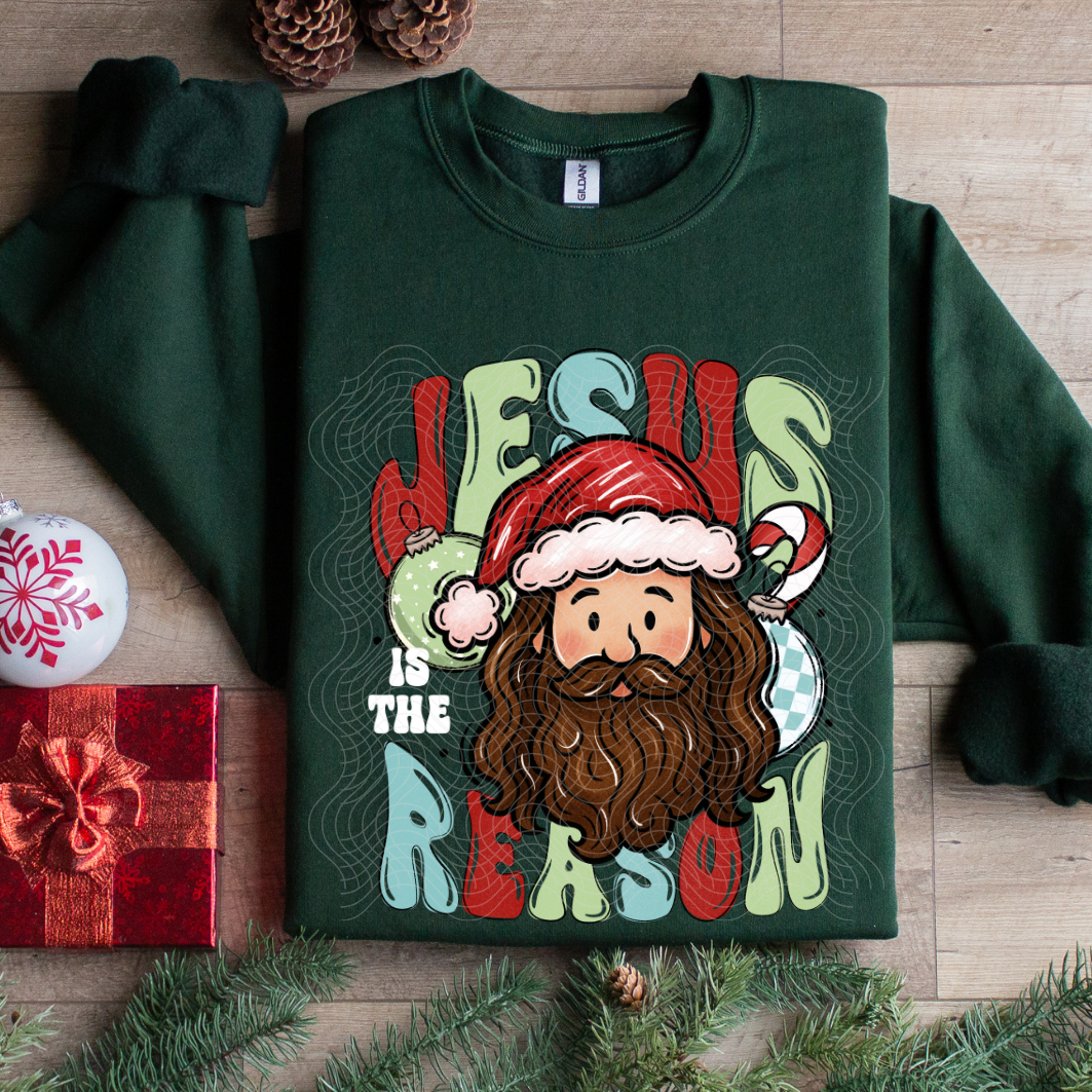 JESUS IS THE REASON - DTF TRANSFER