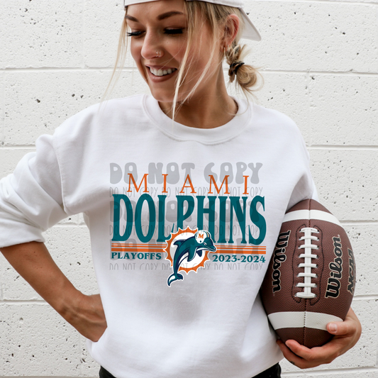 DOLPHINS 23-24 - DTF TRANSFER