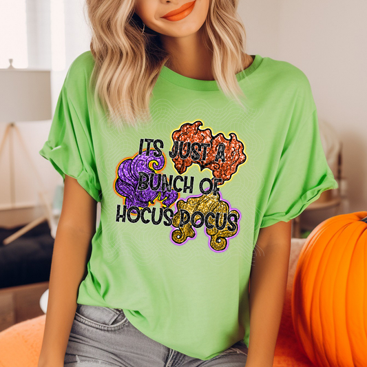 BUNCH OF H P SEQUINS - DTF TRANSFER
