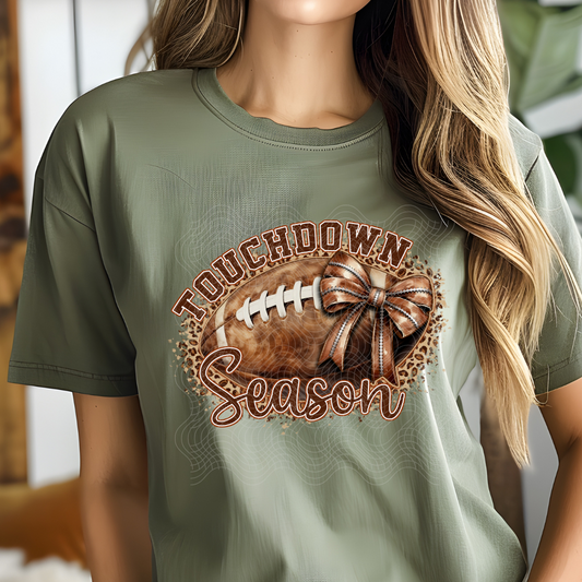 TOUCHDOWN SEASON WITH LEOPARD - DTF TRANSFER