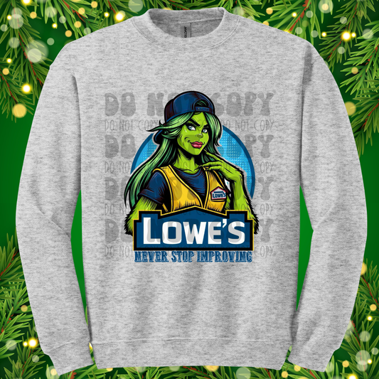 GREEN GUY LOW ES FEMALE - DTF TRANSFER