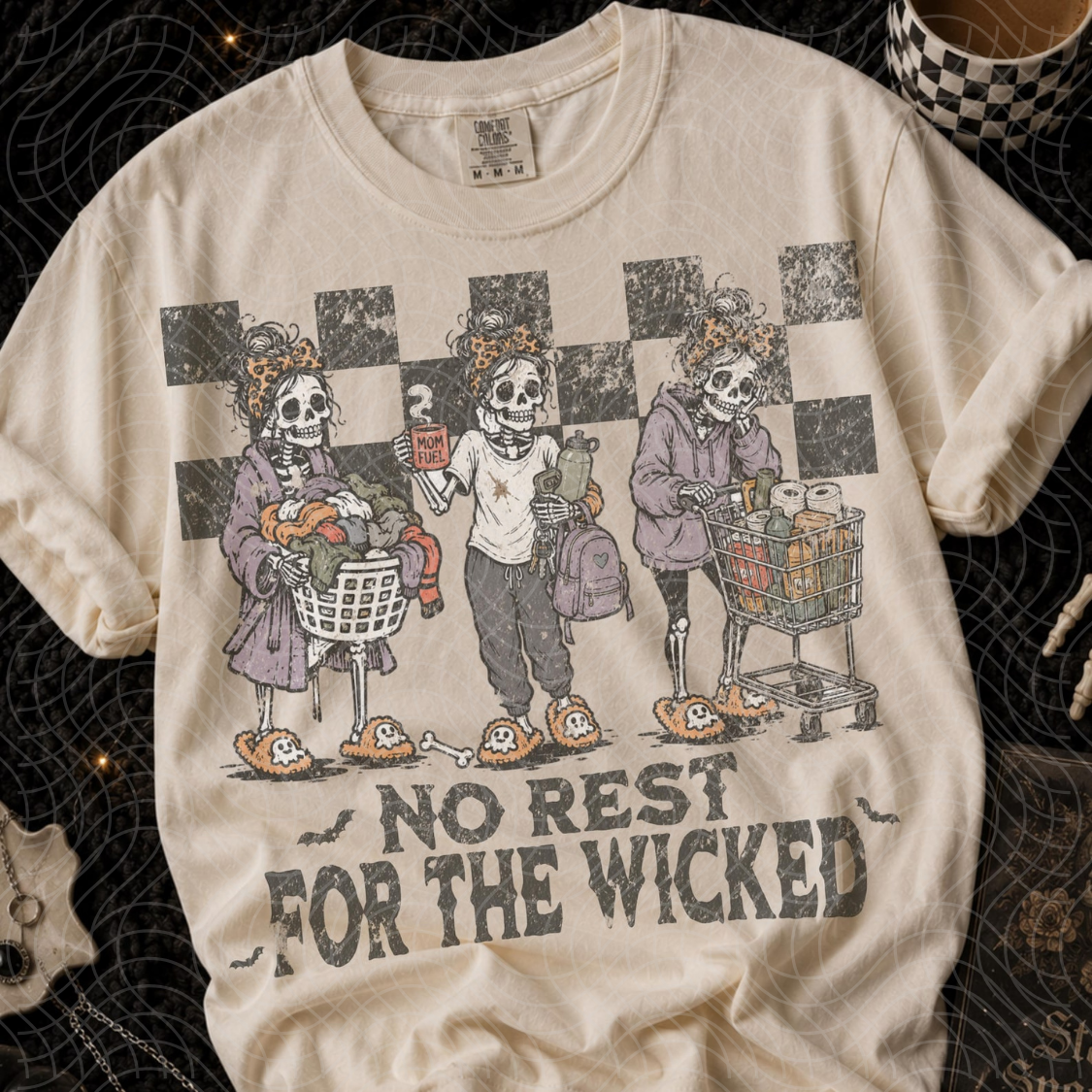 NO REST FOR THE WICKED DARK - DTF TRANSFER