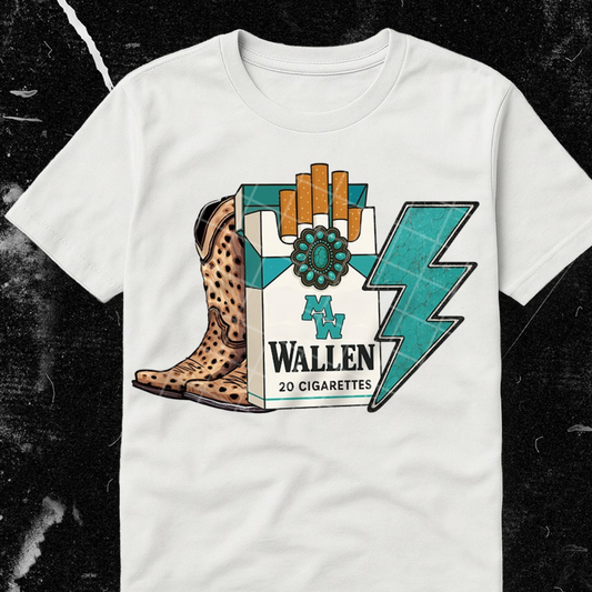 MW TEAL CIG BOX - DTF TRANSFER
