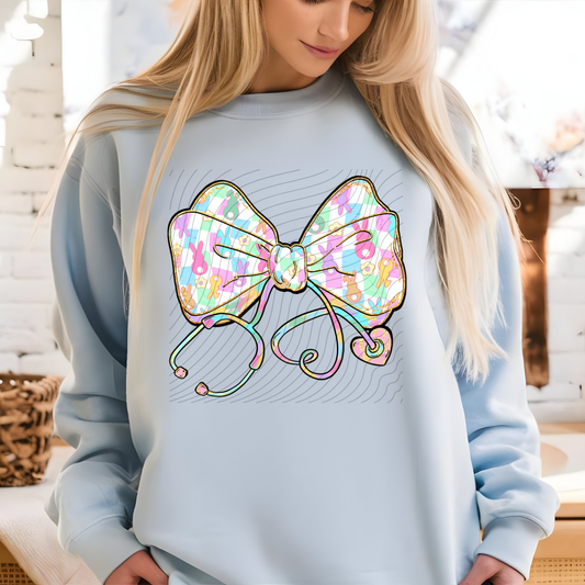 EASTER BOW STETHOSCOPE - DTF TRANSFER