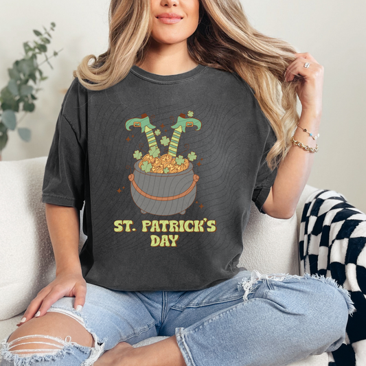 ST PATRICKS DAY POT - DTF TRANSFER