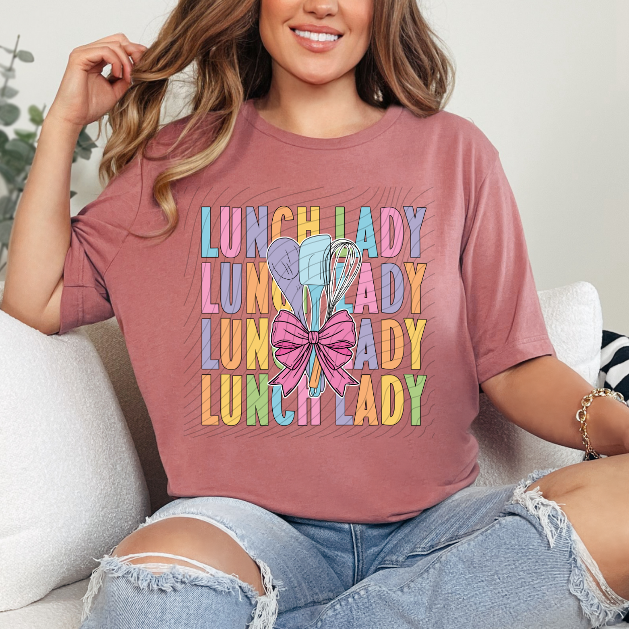LUCKIEST LUNCH STACKED - DTF TRANSFER