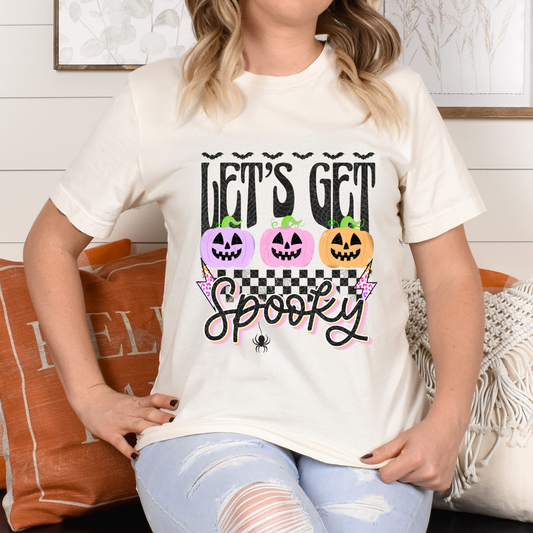 LET'S GET SPOOKY, COLOR - DTF TRANSFER
