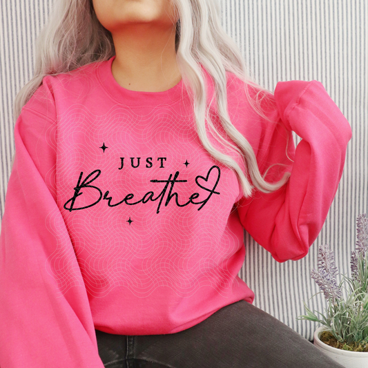 JUST BREATHE - DTF TRANSFER