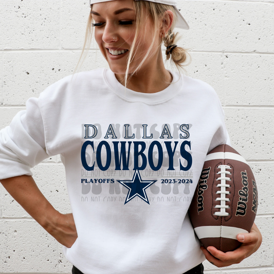 COWBOYS 23-24 - DTF TRANSFER