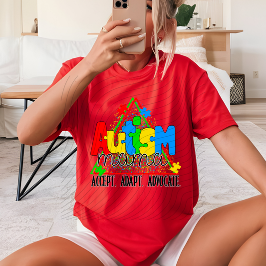 AUTISM MAMA PUZZLES - DTF TRANSFER