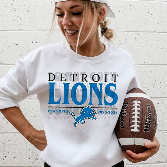 LIONS 23-24 - DTF TRANSFER