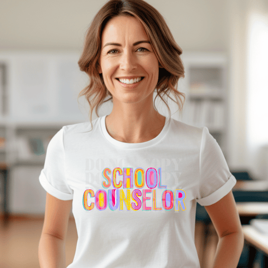 SCHOOL COUNSELOR - DTF TRANSFER